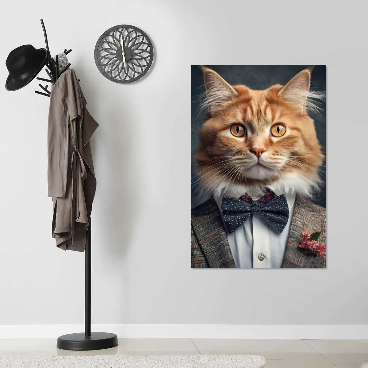 A Cat Portrait Wall Art