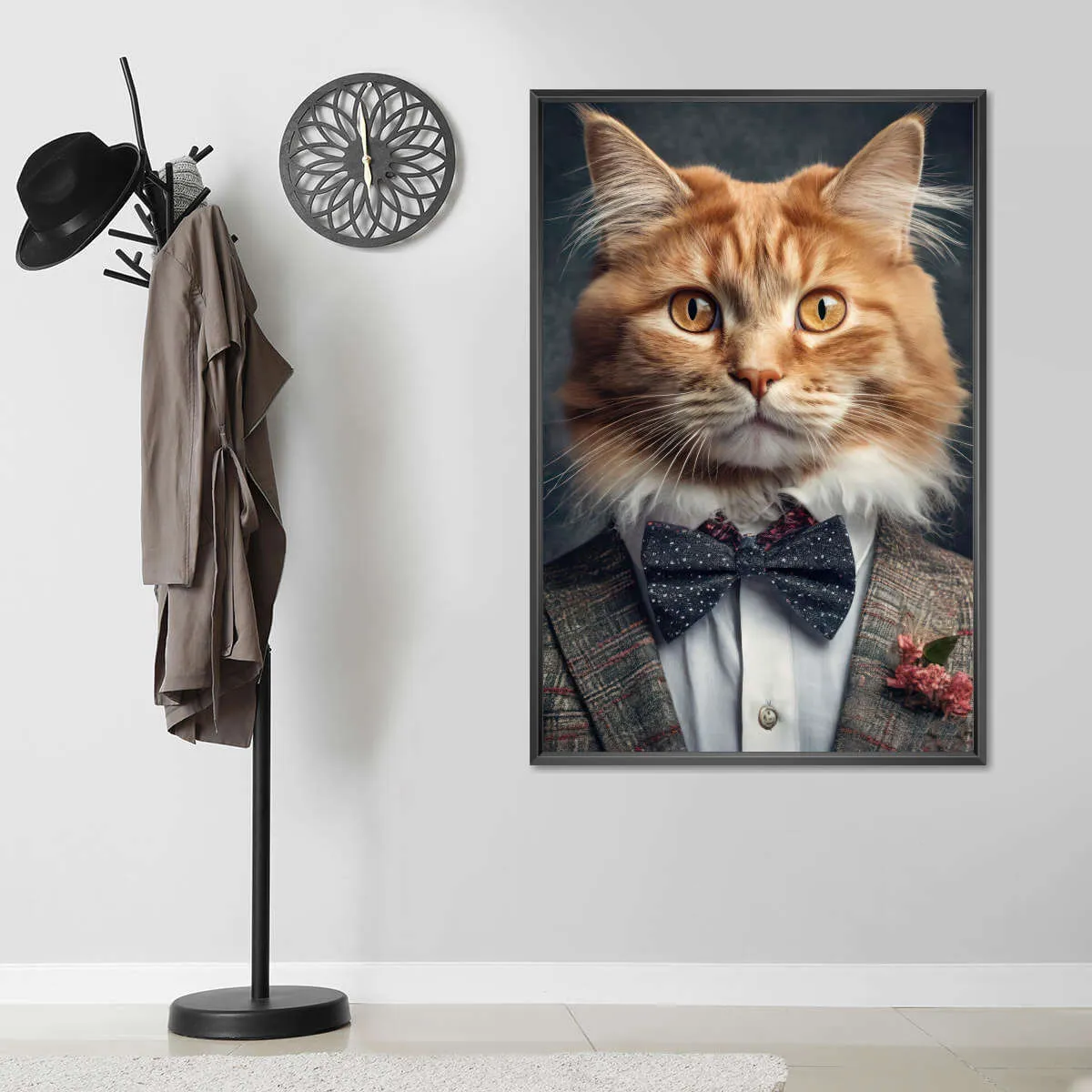 A Cat Portrait Wall Art