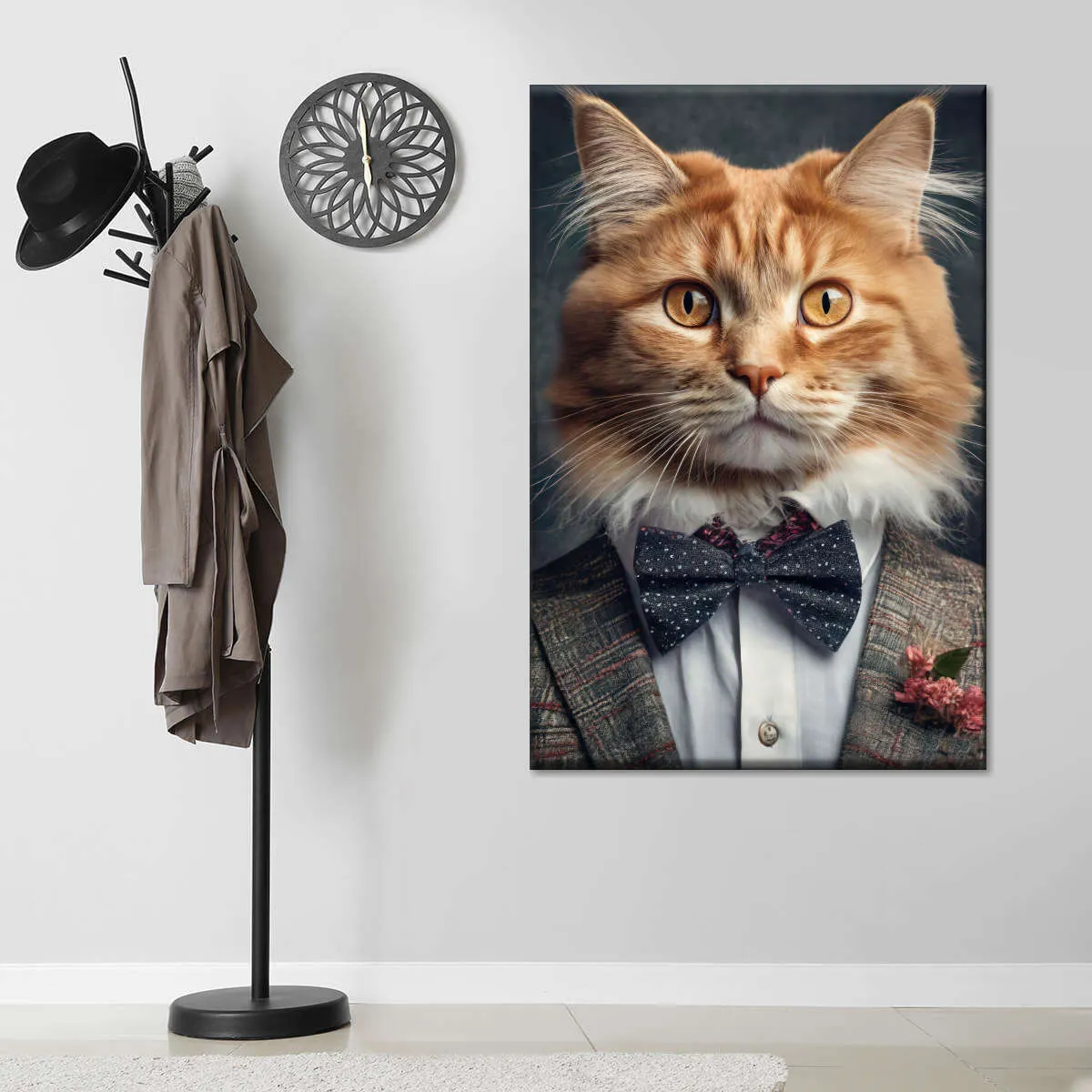 A Cat Portrait Wall Art