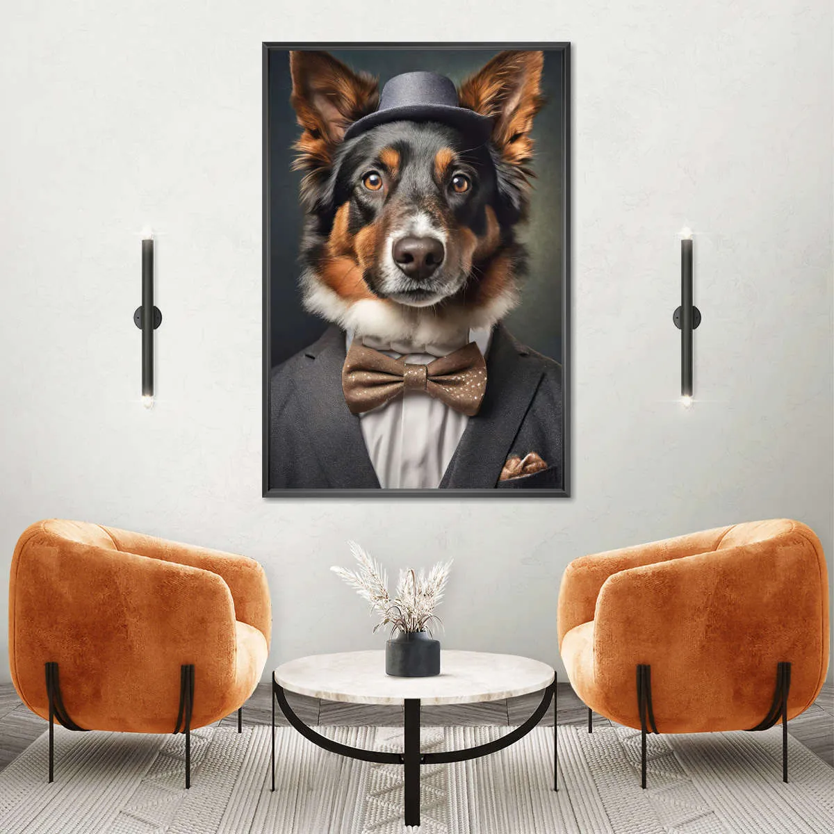 A Dog Portrait Wall Art