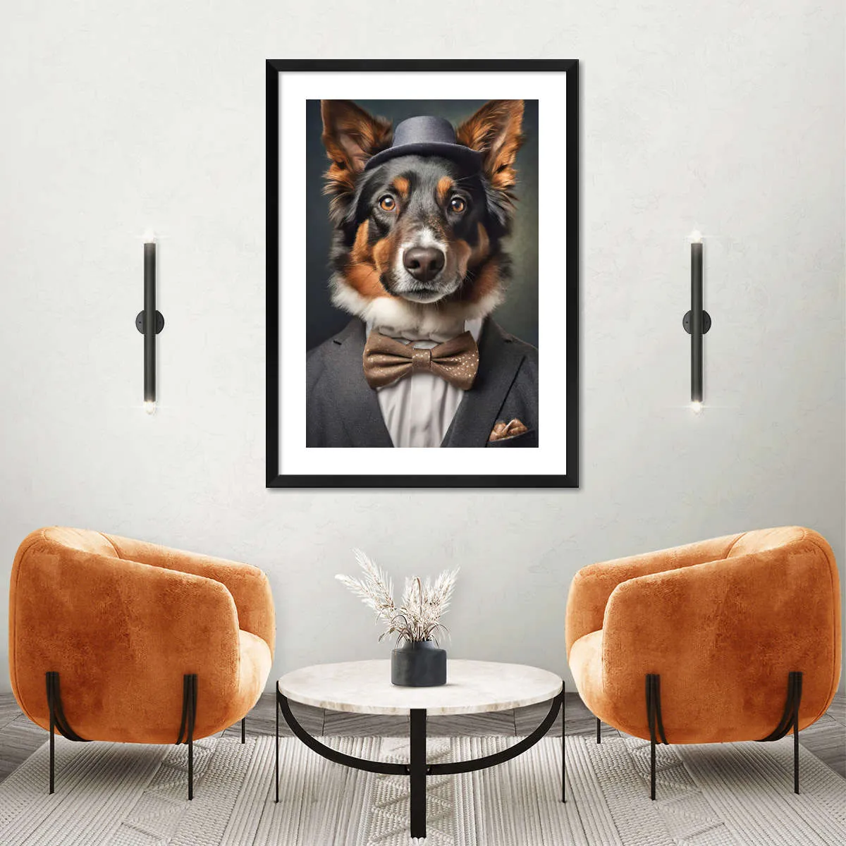 A Dog Portrait Wall Art