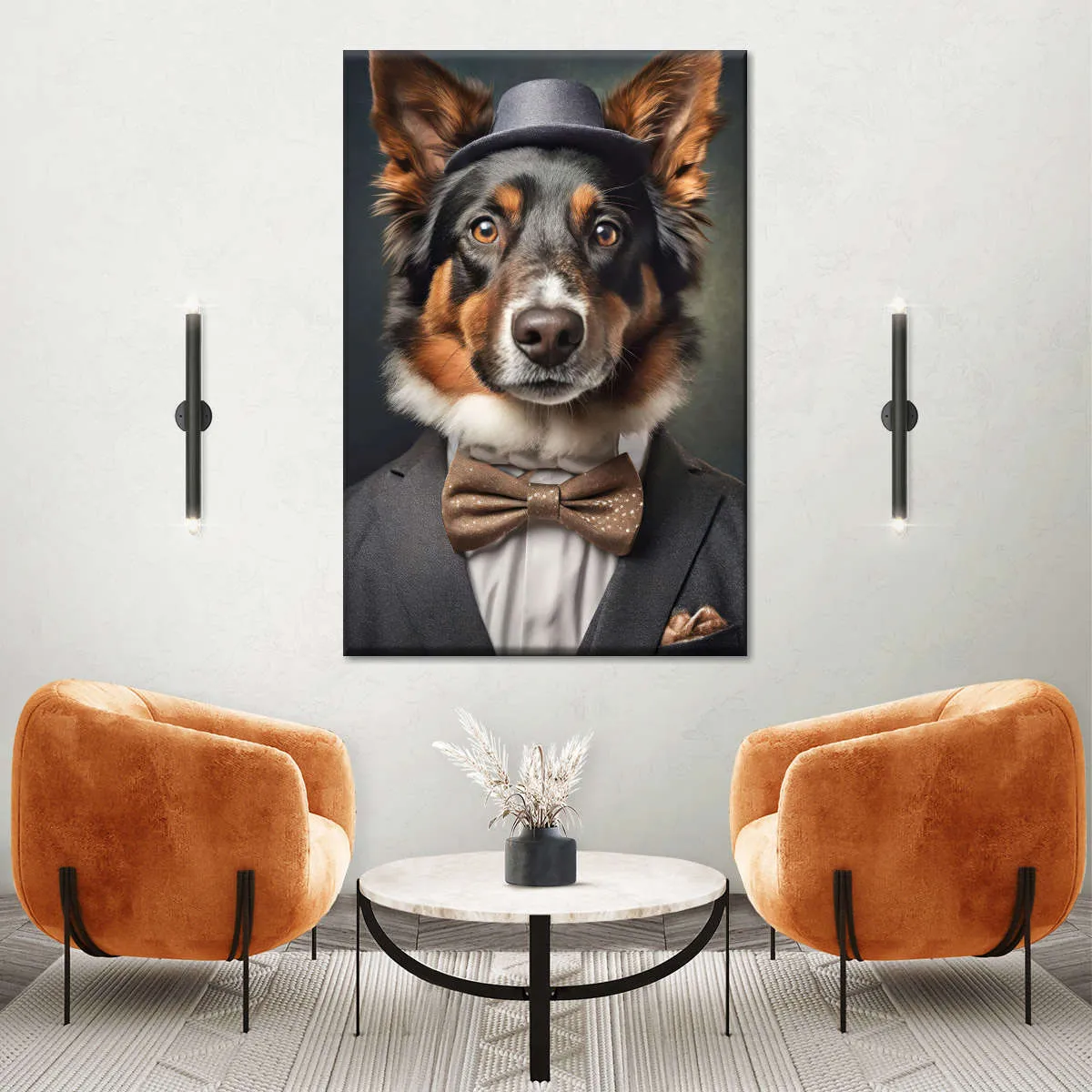 A Dog Portrait Wall Art