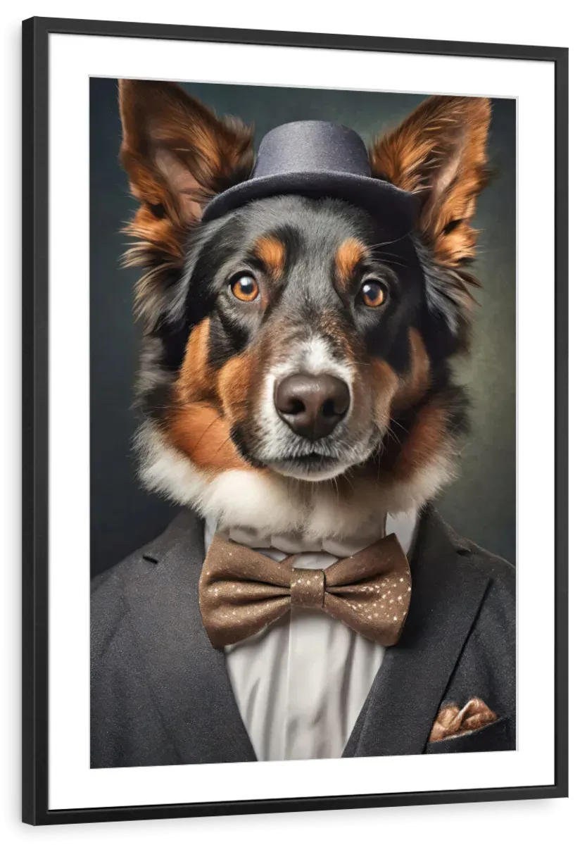 A Dog Portrait Wall Art