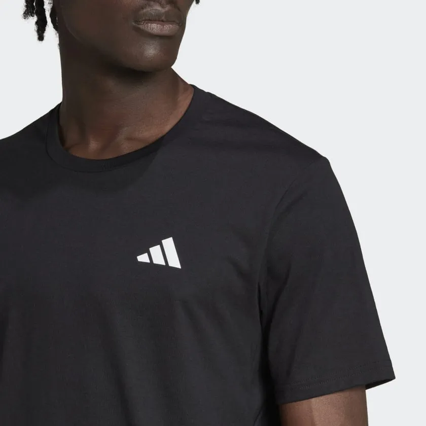 ADIDAS MEN'S TRAIN ESSENTIALS BLACK TEE