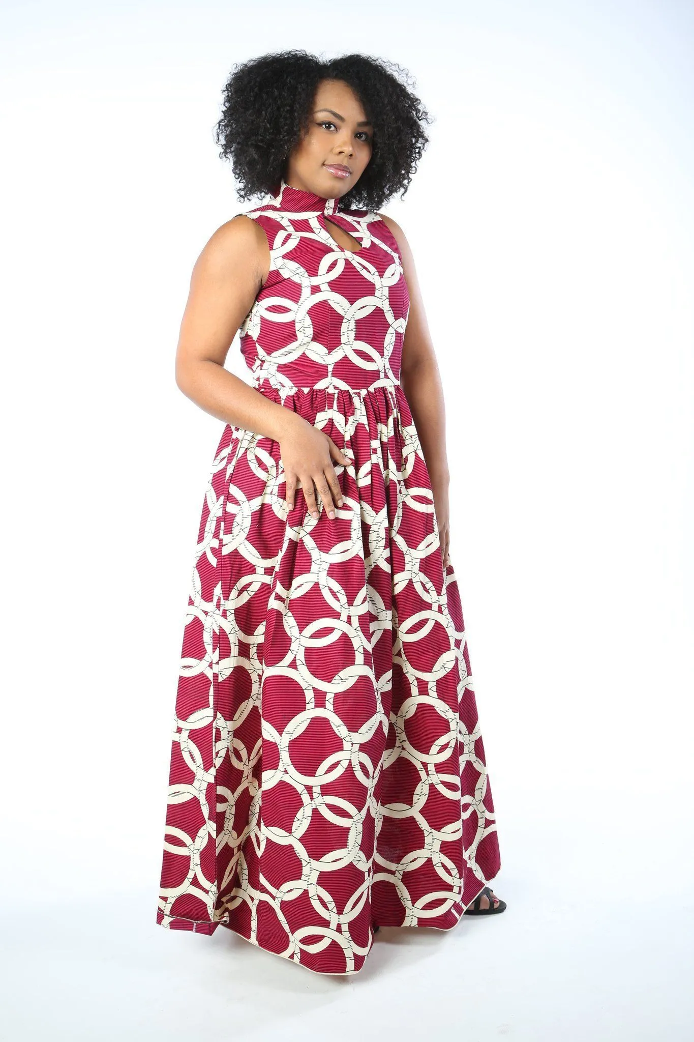 ANAYA African Print dress