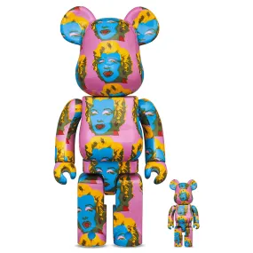 Andy Warhol's Marilyn Monroe #2 100% & 400% BE@RBRICK Set