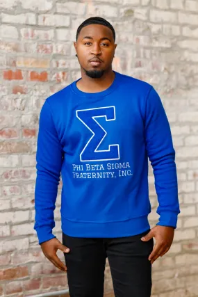 Big Σ Sigma Chenille Sweatshirt