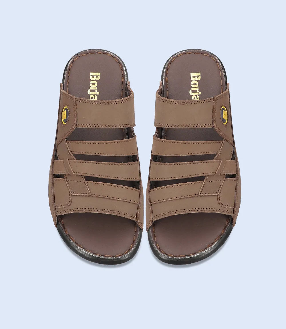 BM0744-CHOCO-Men Casual Slipper