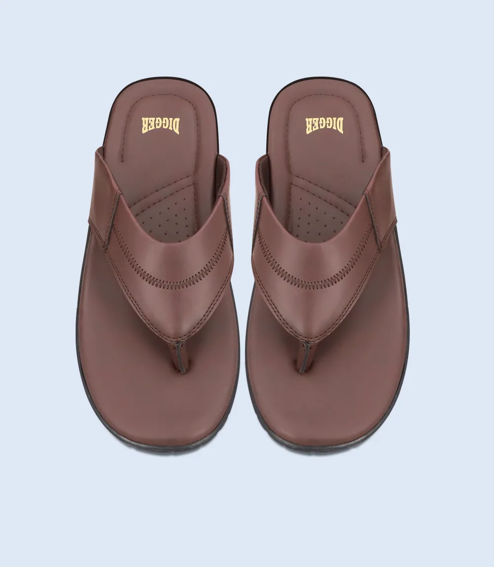 BM5556-ESPRESSO-Men Casual Chappal