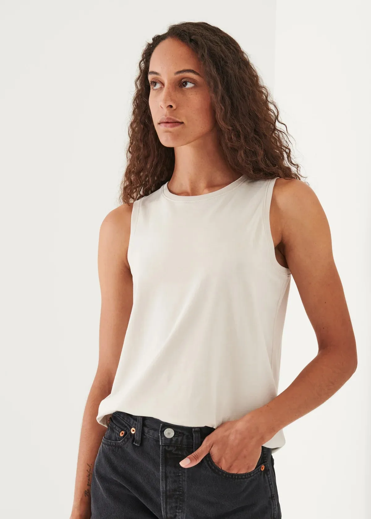 BOYFRIEND CREW TANK (NUDE) - PATRICK ASSARAF