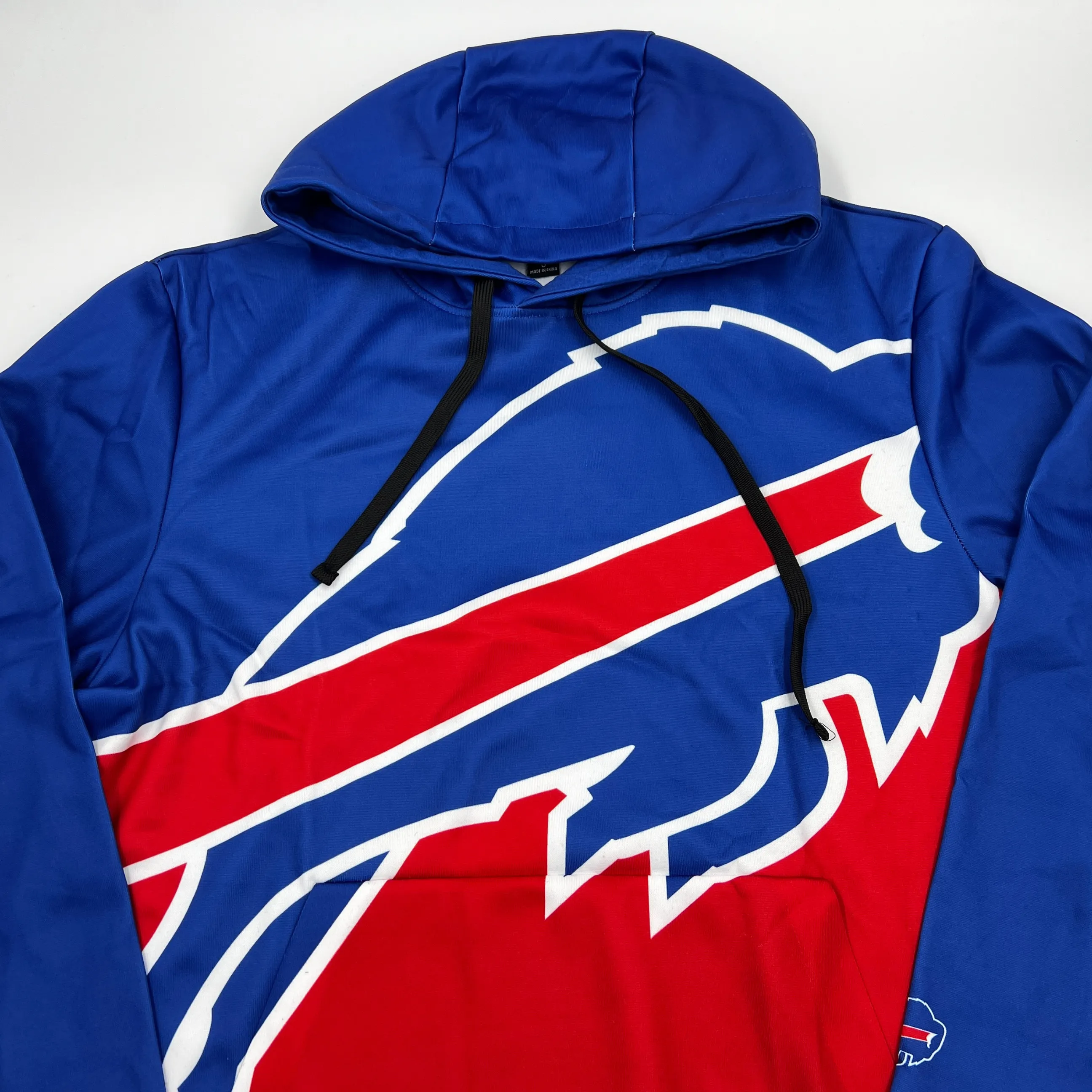 Buffalo Bills Colorblock Big Logo Hoodie