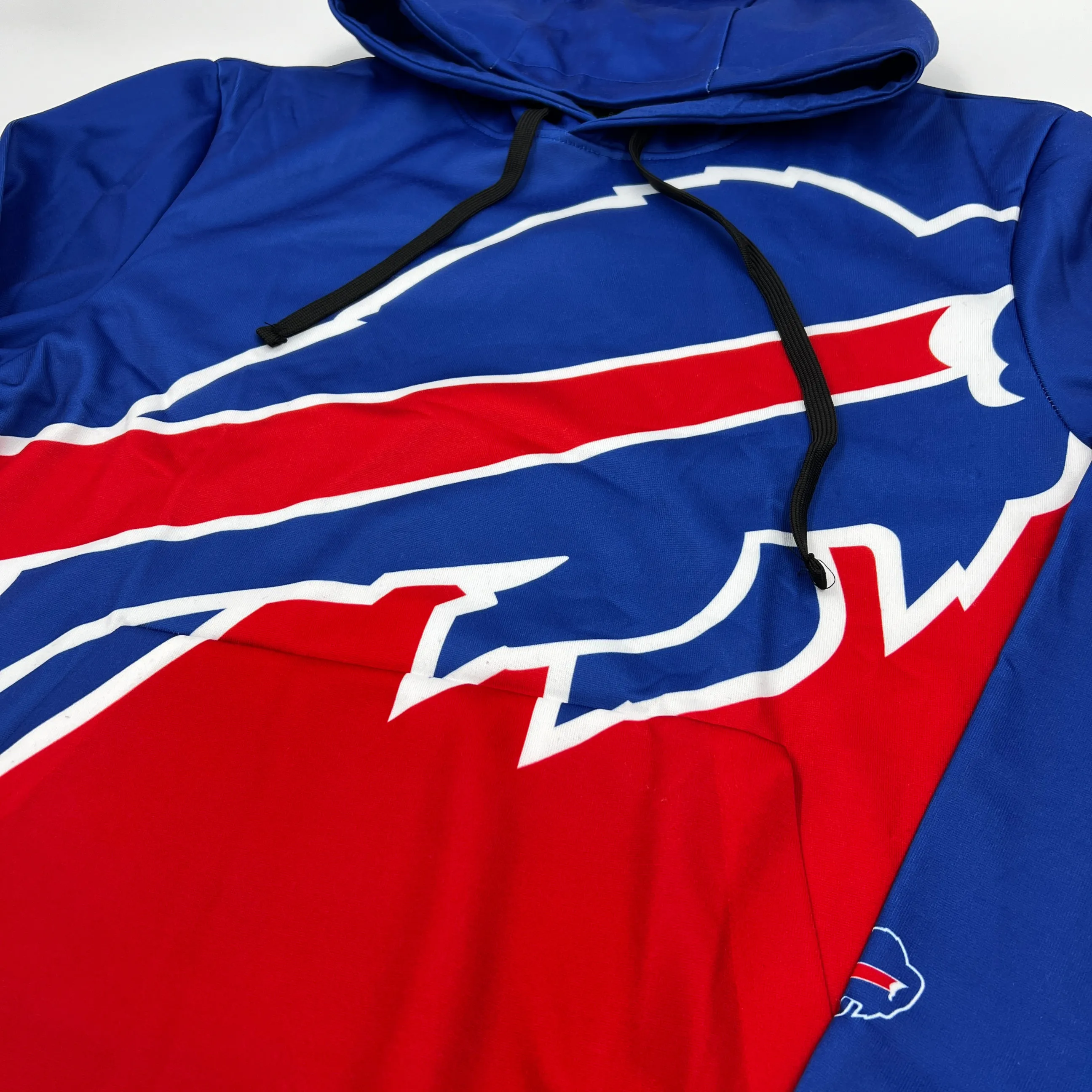 Buffalo Bills Colorblock Big Logo Hoodie