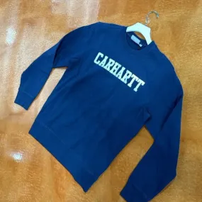 CARHARTT WIP COLLEGE SWEATSHIRT (NAVY)