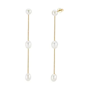 Carrie Pearl Drop Earrings