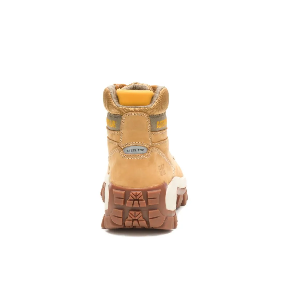 'Caterpillar' Men's 6 Invader Hi EH Steel Toe - Honey Reset