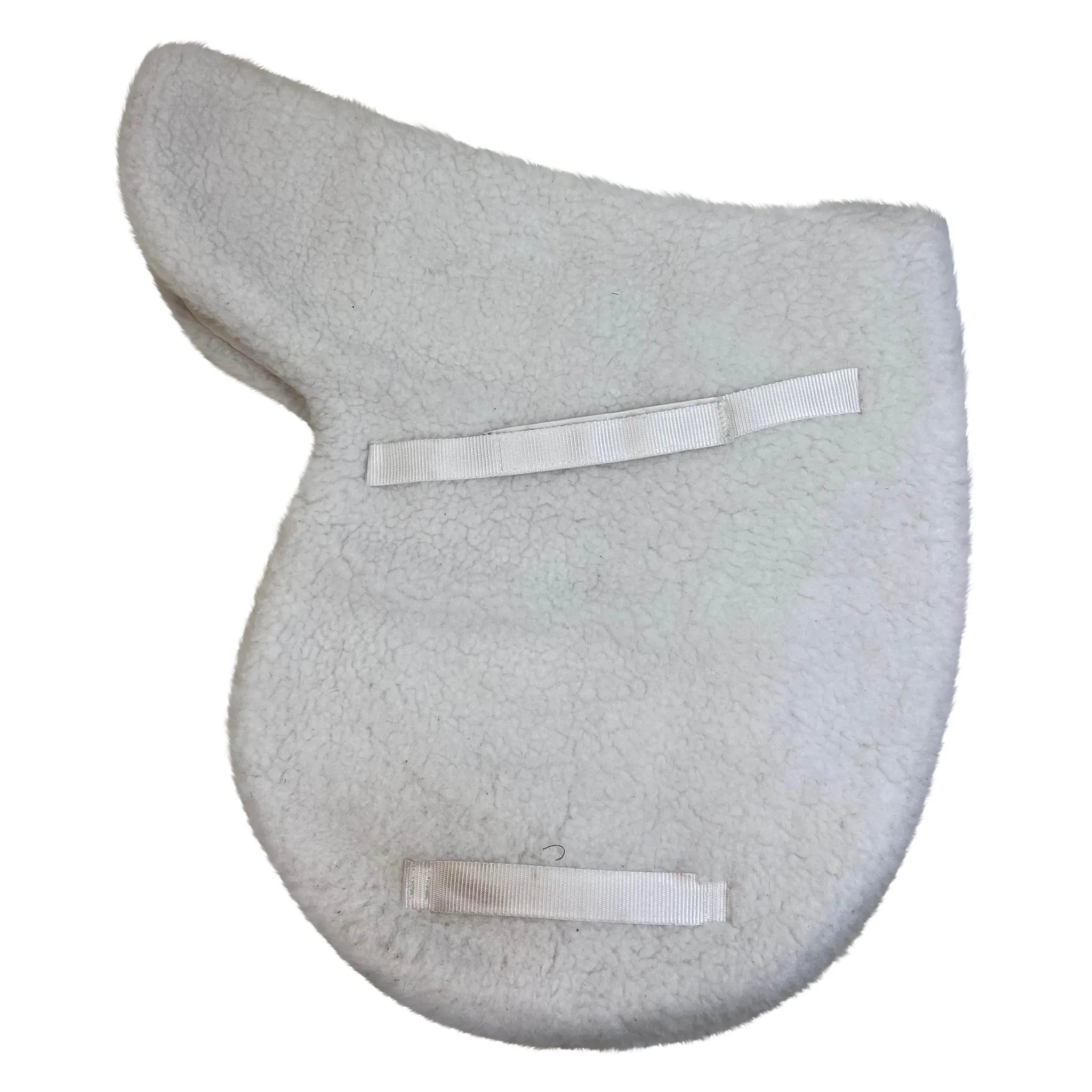 Centaur Fleece Shaped Show Pad in White - Close Contact 16