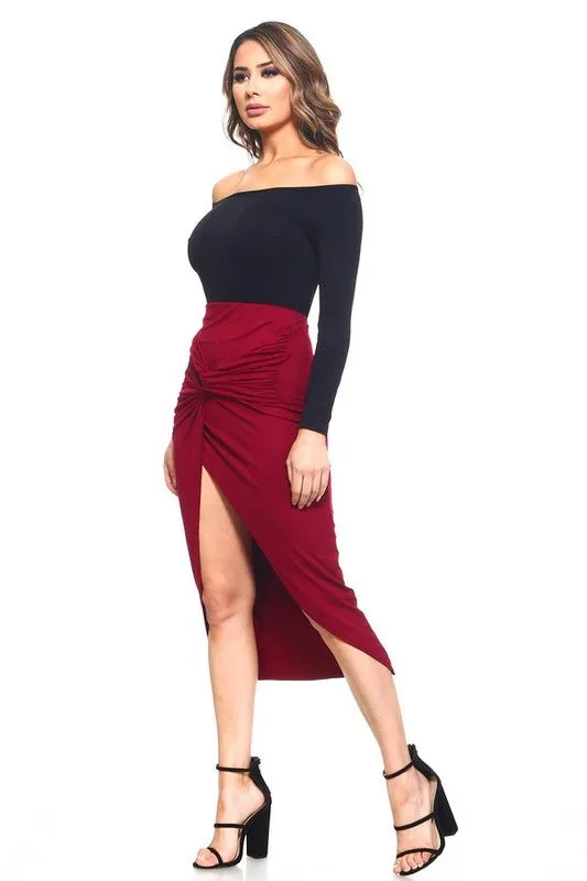 Dance With Me - Highwaisted Long Skirt