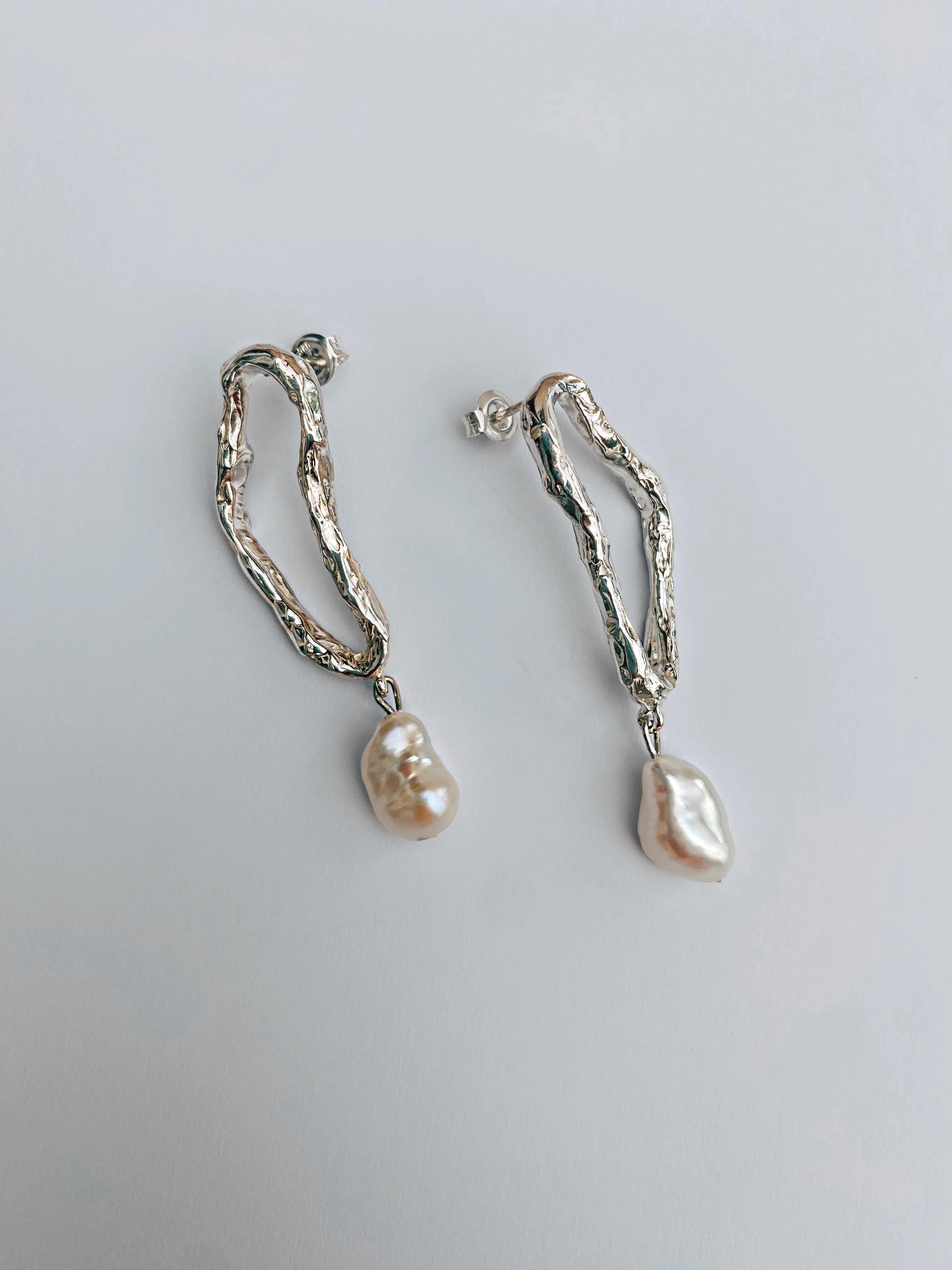 Earrings ‘Nala’ pearl