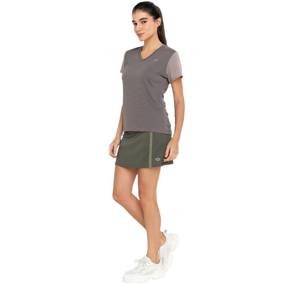 Equipe Women's TECH-DRY Athletic Skirt Olive Green