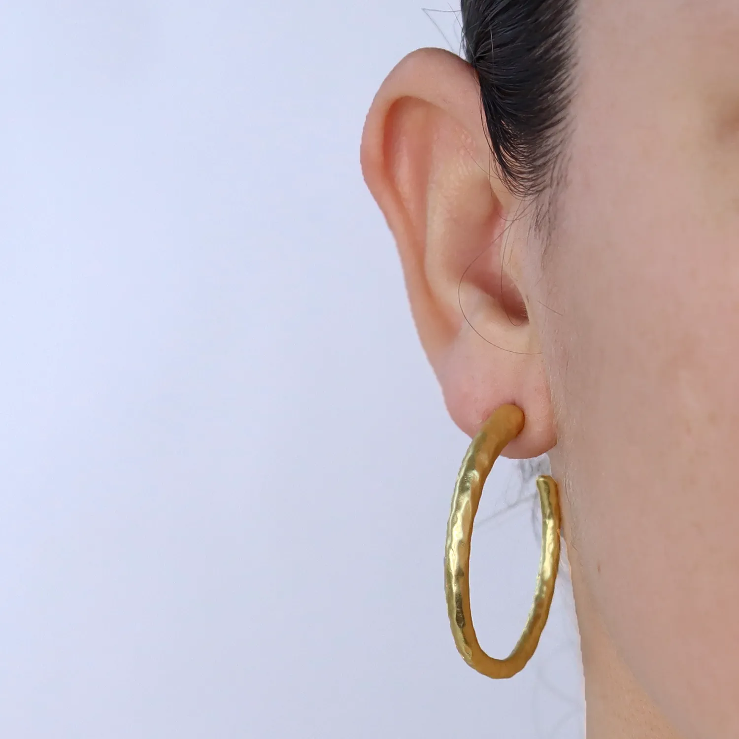 Everyday hoop earrings