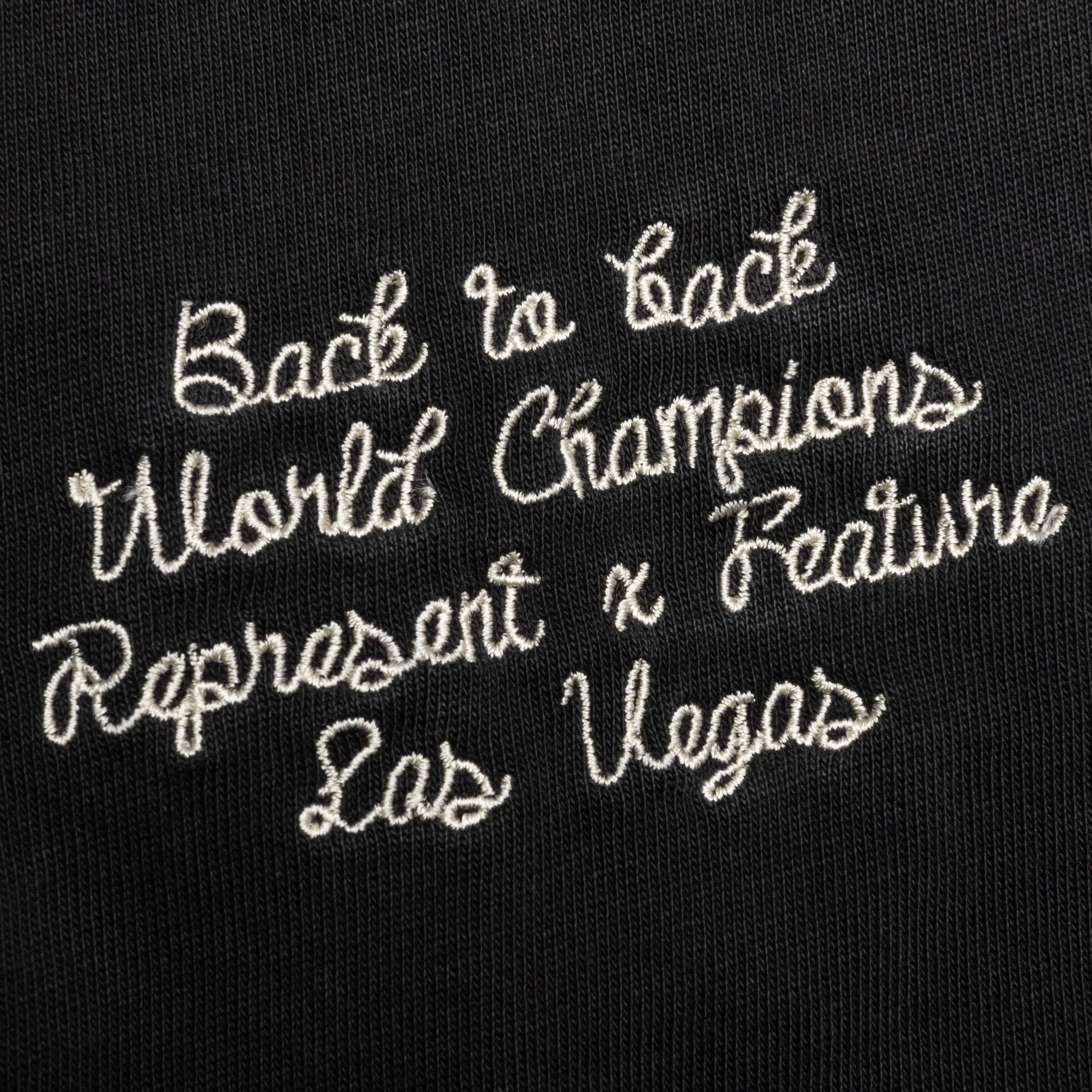 Feature x Represent Champions L/S T-Shirt - Stained Black