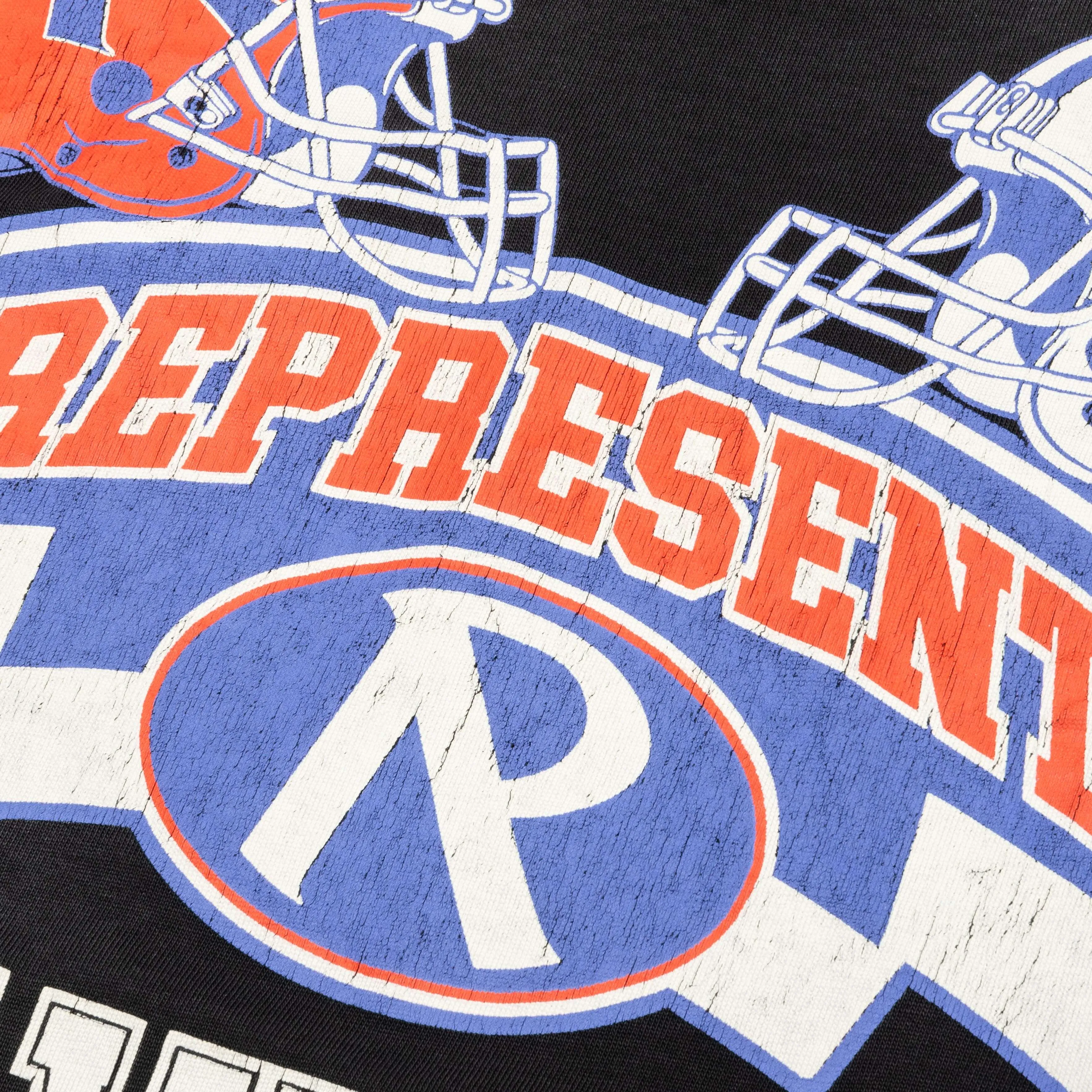 Feature x Represent Champions L/S T-Shirt - Stained Black