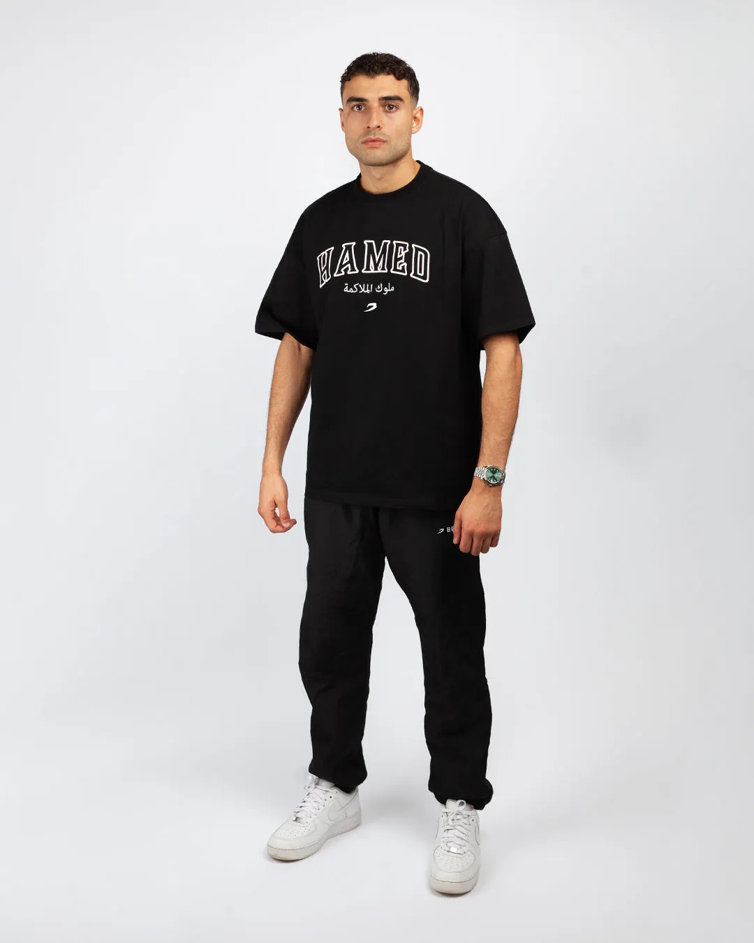 Hamed x BOXRAW Oversized T-Shirt - Black