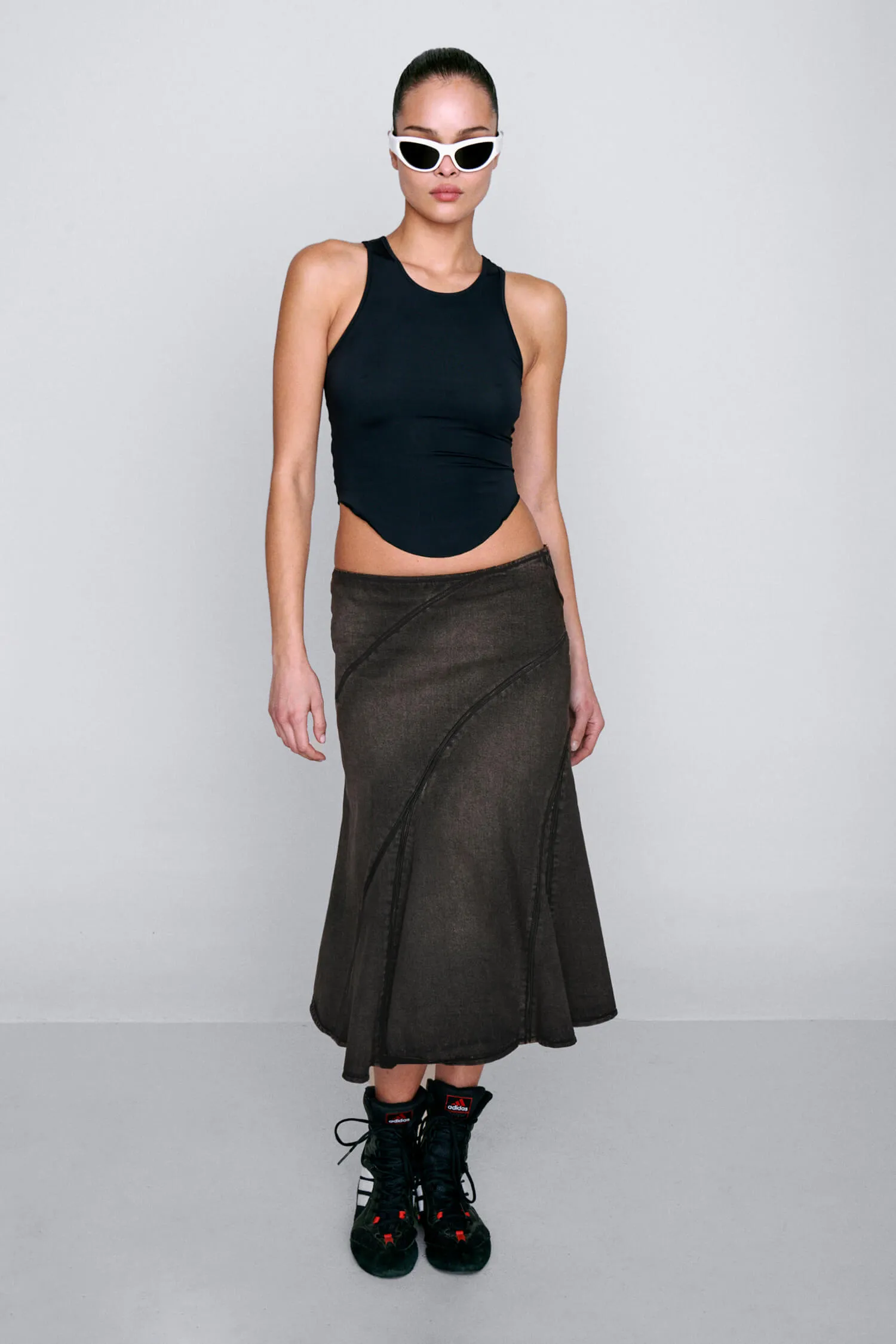 HINA SKIRT - OCHRE