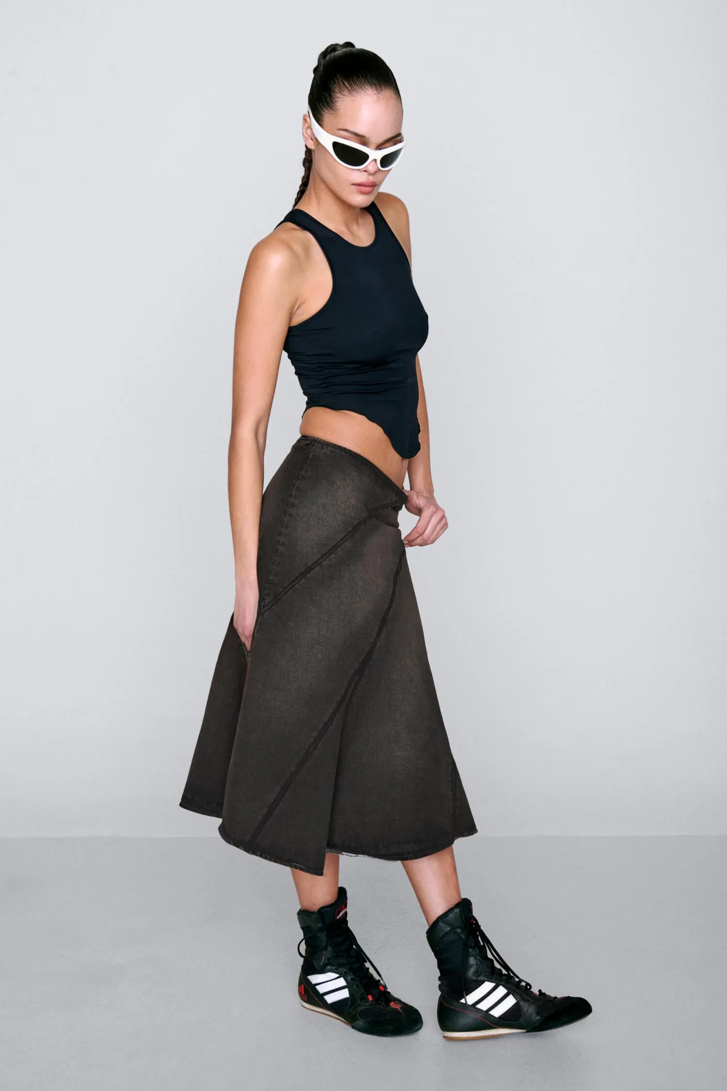 HINA SKIRT - OCHRE