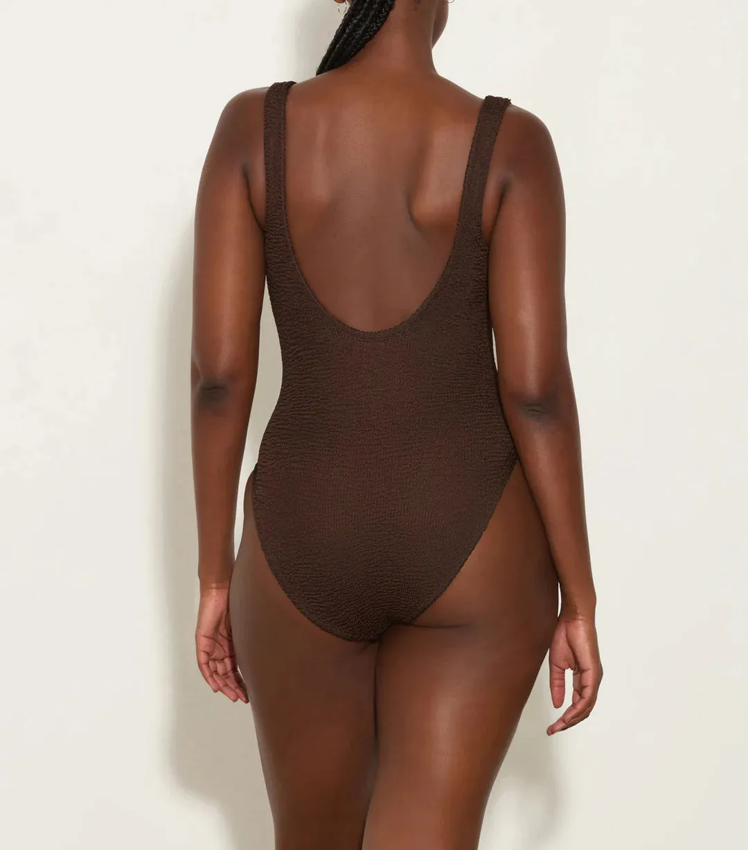 Hunza G - Celine Swim - Metallic Chocolate