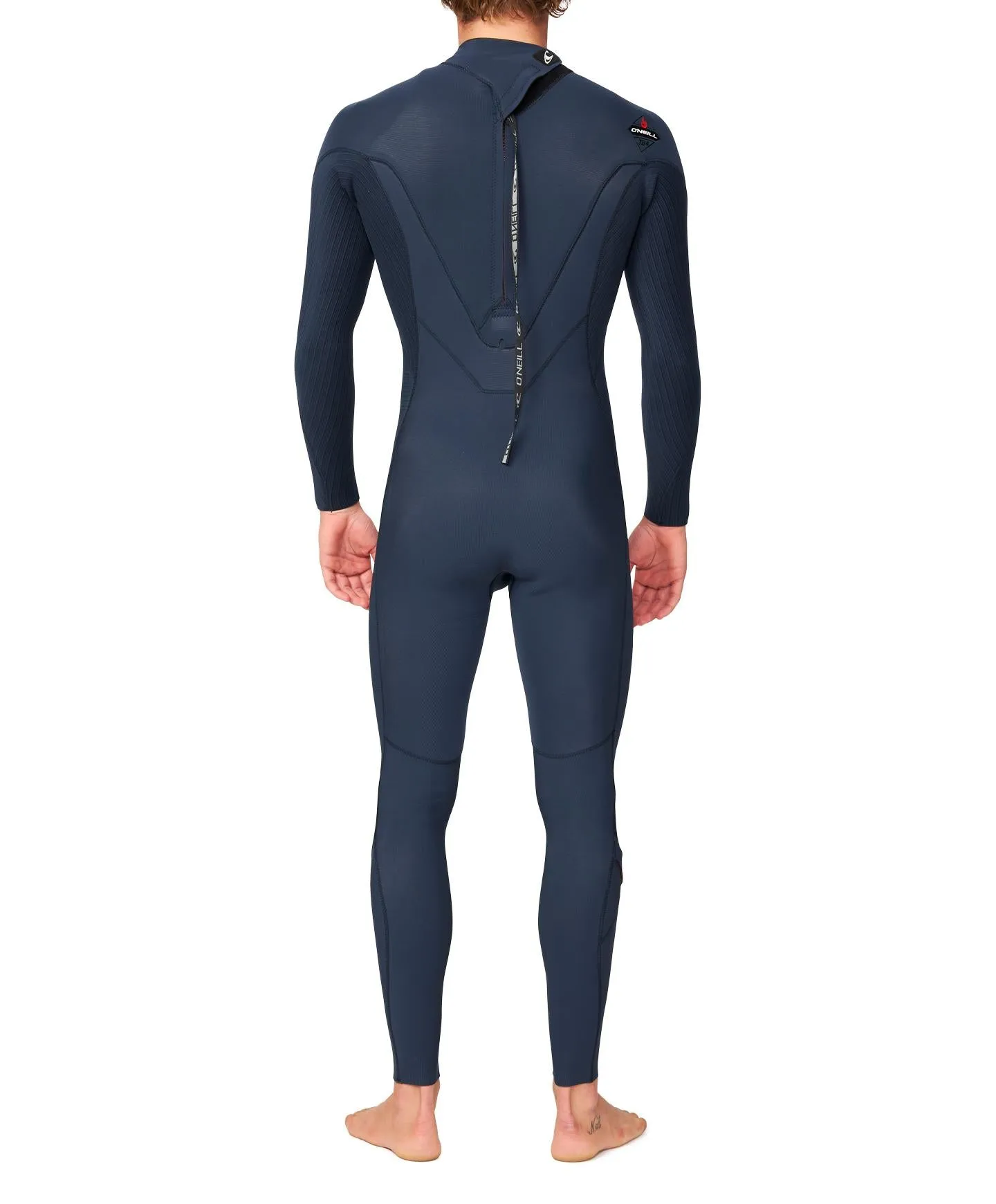 HyperFire 3/2mm Steamer Back Zip Wetsuit - Carbon