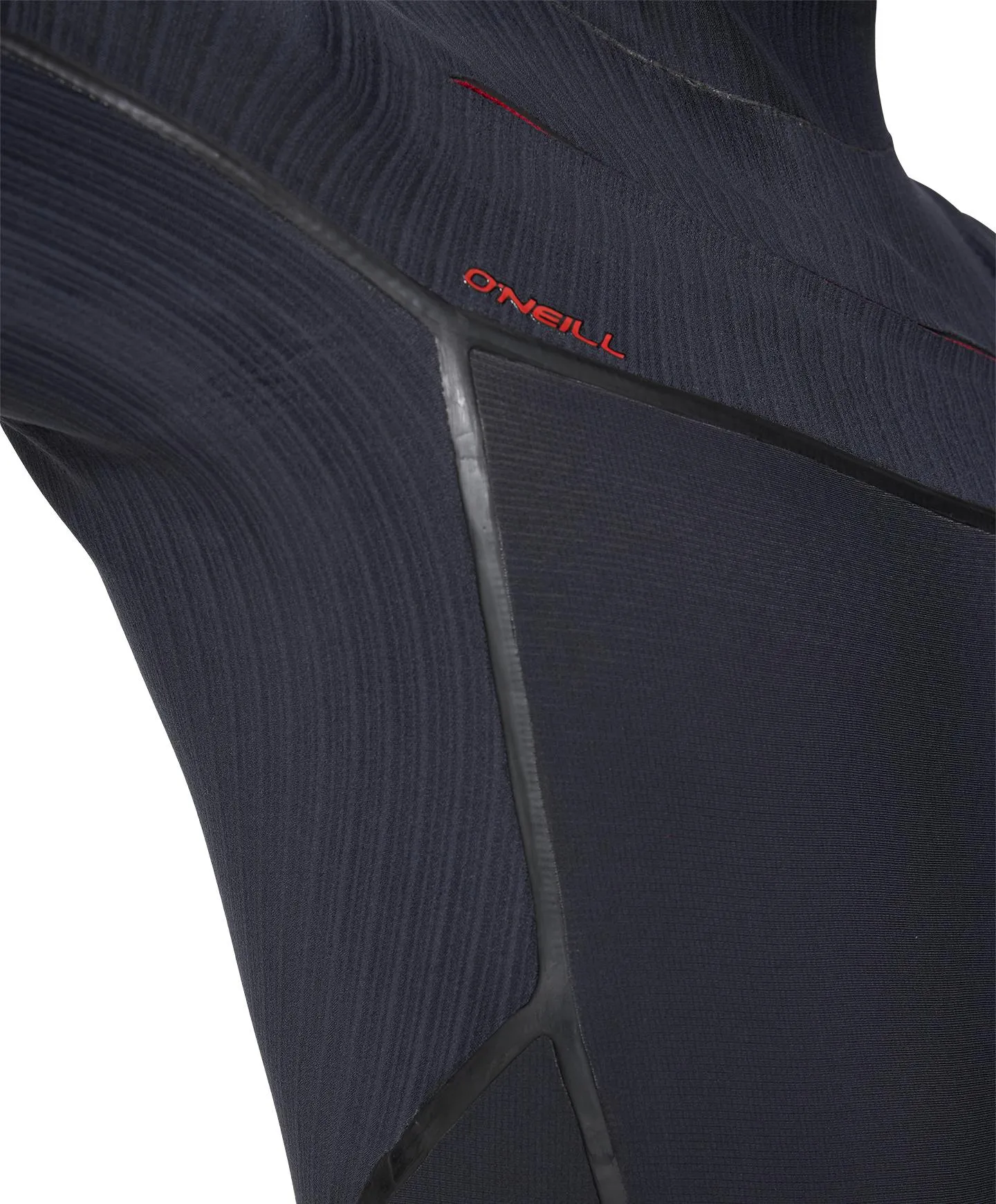 HyperFire X 5/4 mm Hooded Steamer Chest Zip Wetsuit - Black