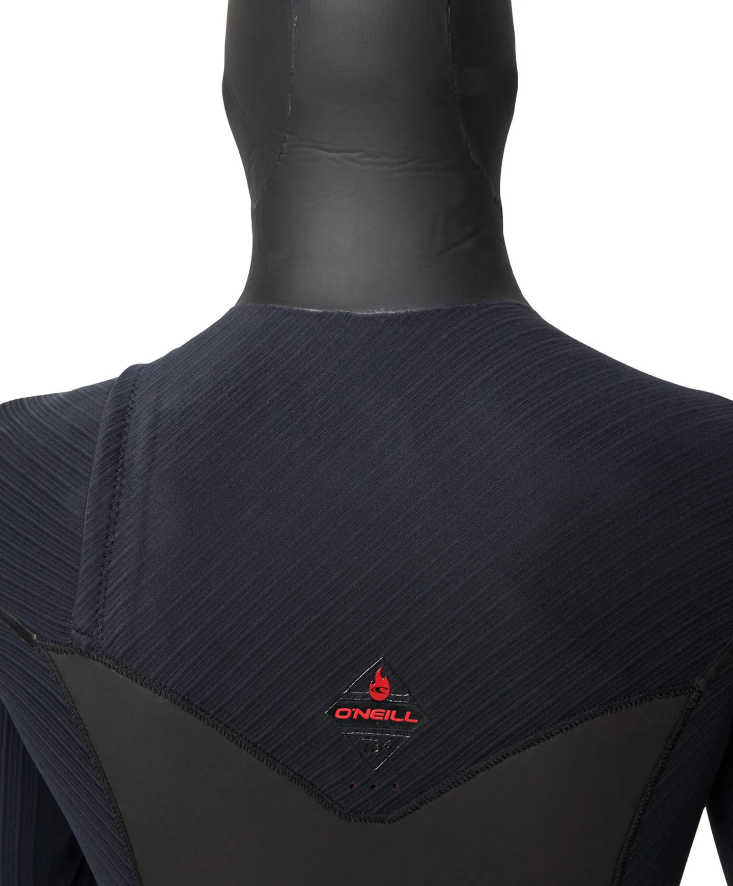 HyperFire X 5/4 mm Hooded Steamer Chest Zip Wetsuit - Black