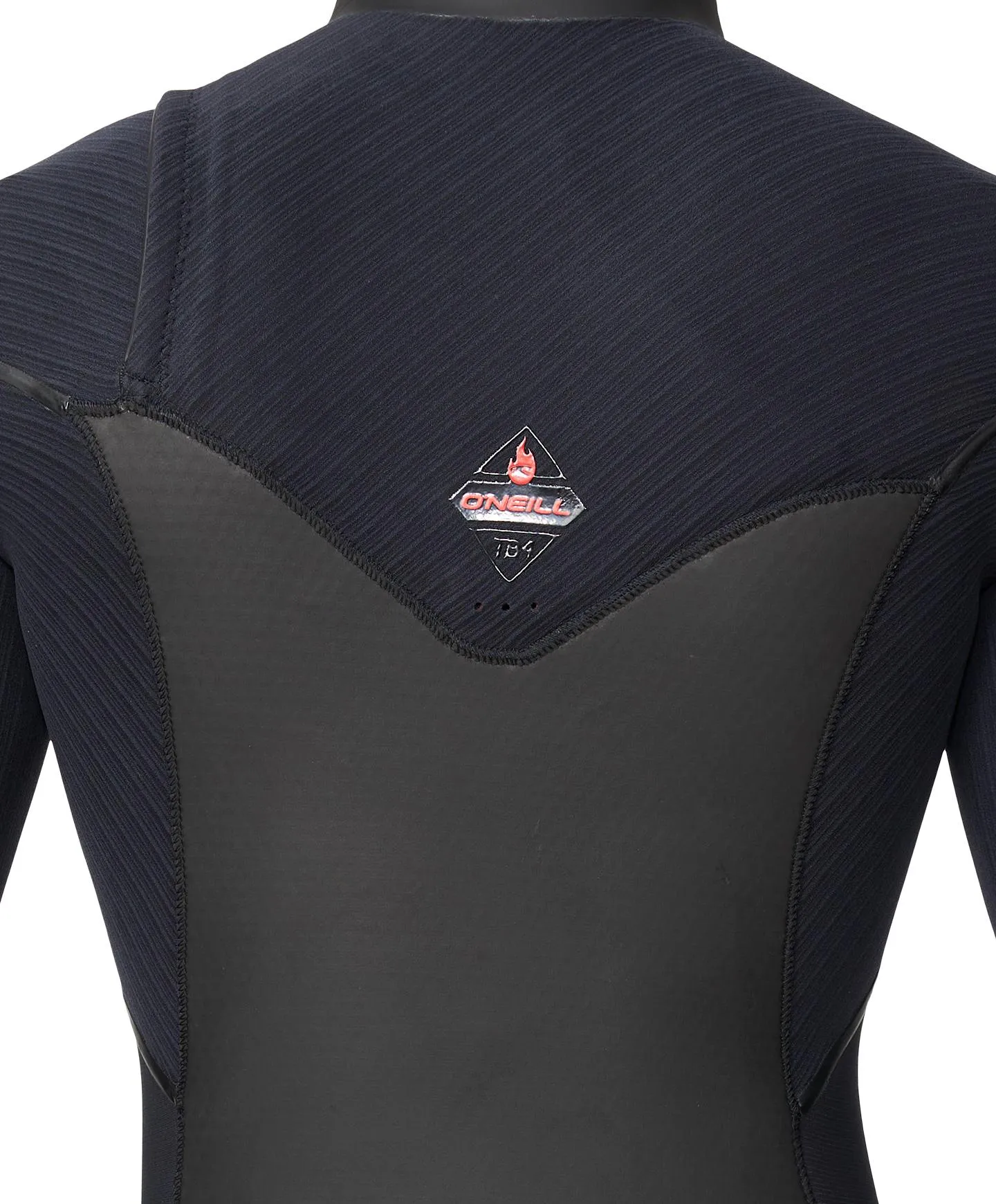 HyperFire X 5/4 mm Hooded Steamer Chest Zip Wetsuit - Black