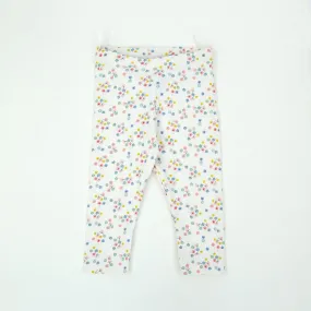 Imported All-Over Color Full Printed Soft Cotton Rib Legging For Girls (LE-11550)