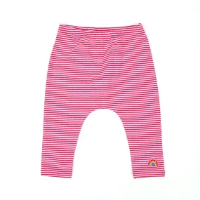 Imported Striped Printed Soft Cotton Legging For Girls 1 MONTH - 2-3 YRS (LE-11624)