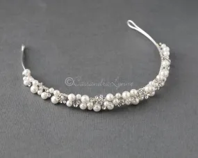 Ivory Pearl Bridal Headband