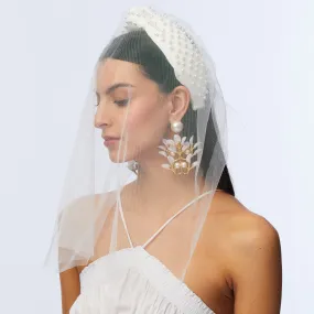 IVORY VEIL HEADBAND