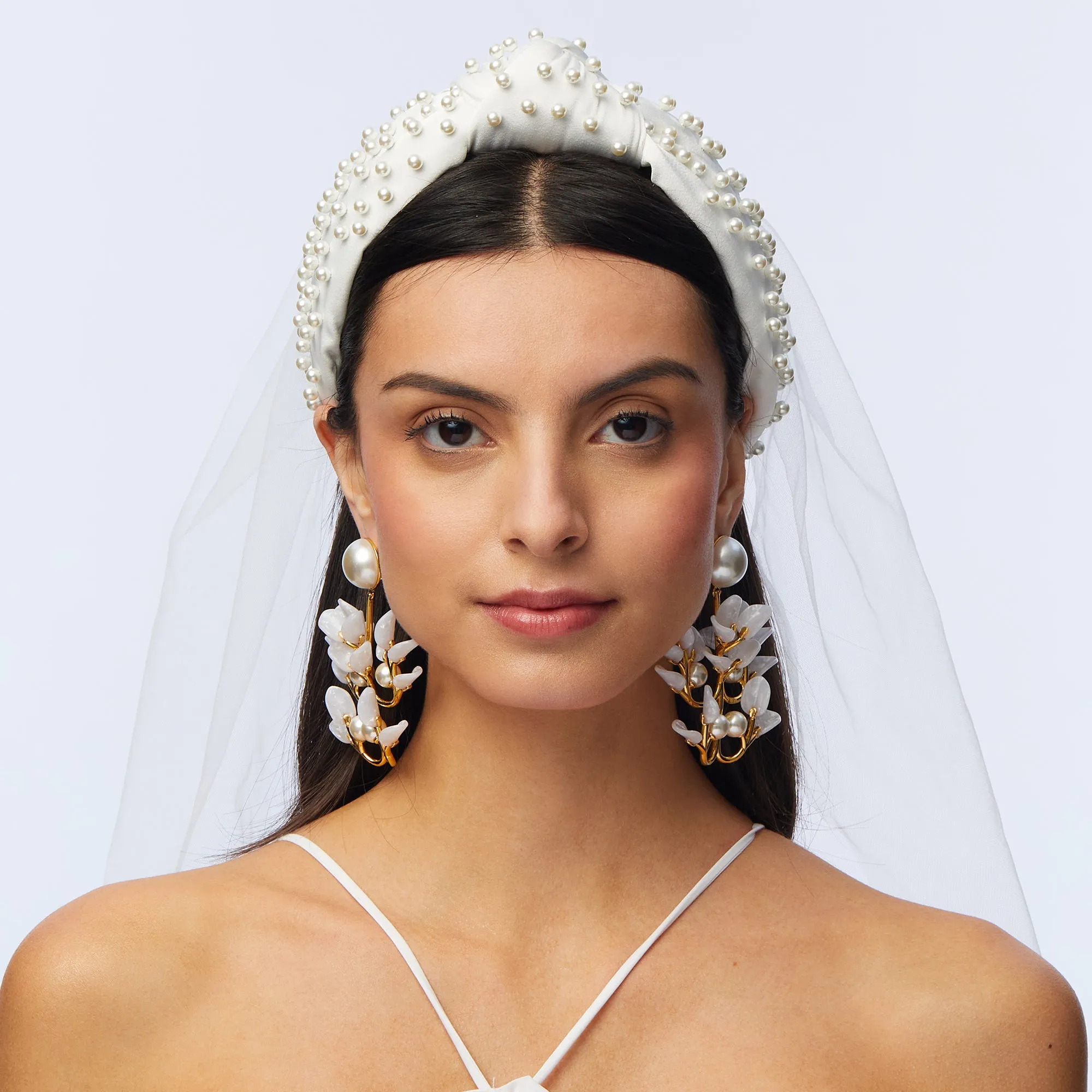 IVORY VEIL HEADBAND