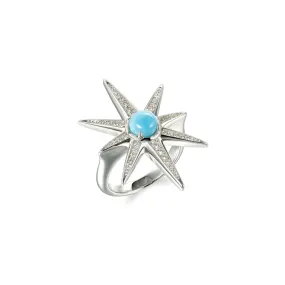 Larimar Shining Star Ring