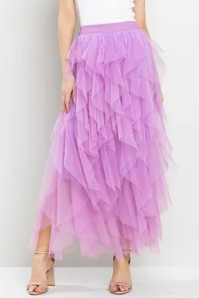 Lavender Tulle skirt