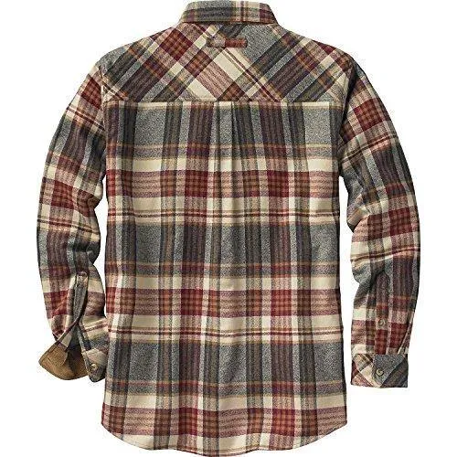 Legendary Whitetails Buck Camp Flannels Cedarwood Plaid X-Large