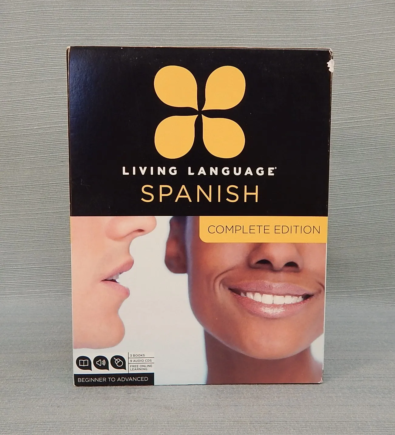 Living Language Spanish Edition - 8 CDs w/Books (Missing CD#1)