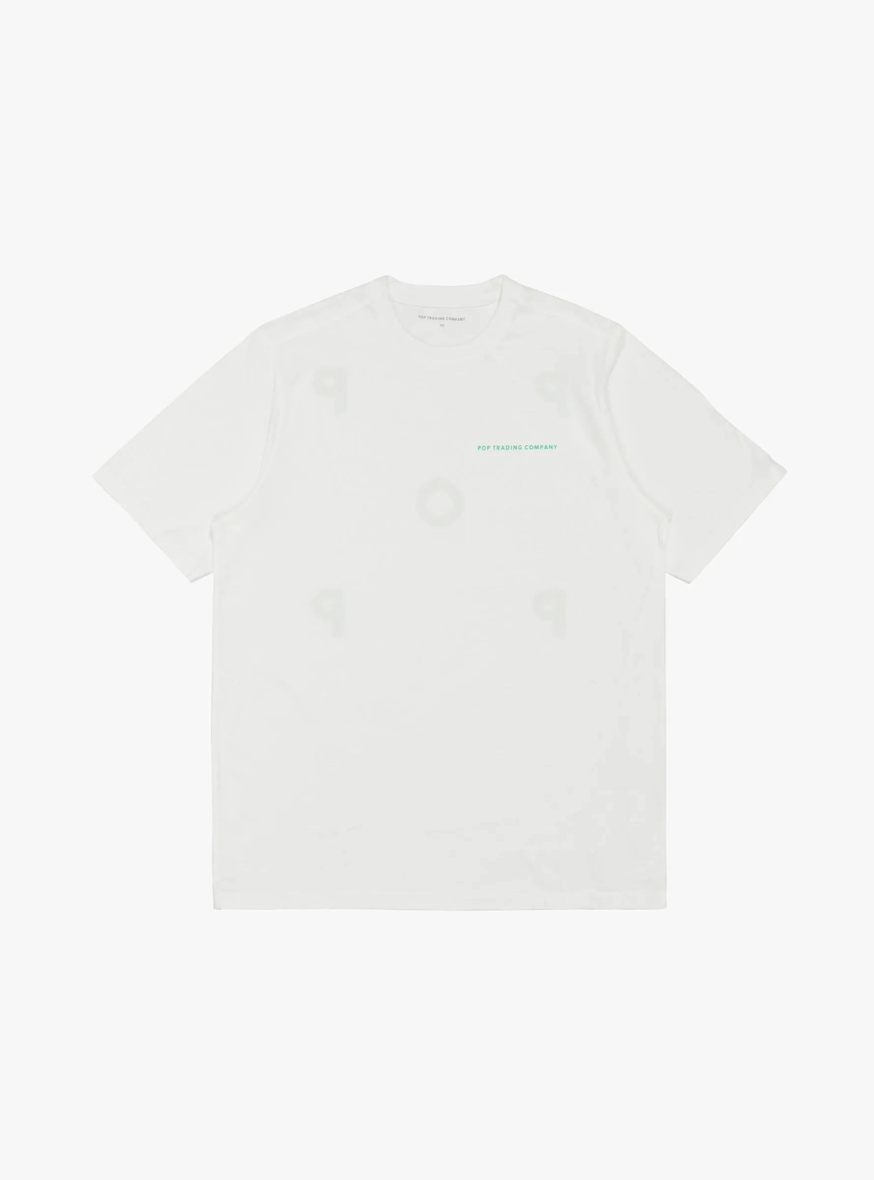 Logo T-shirt White & Green