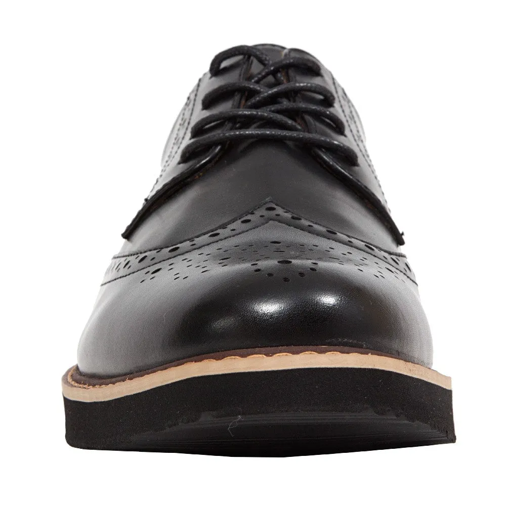 Men's Walkmaster Wingtip Oxford in Black