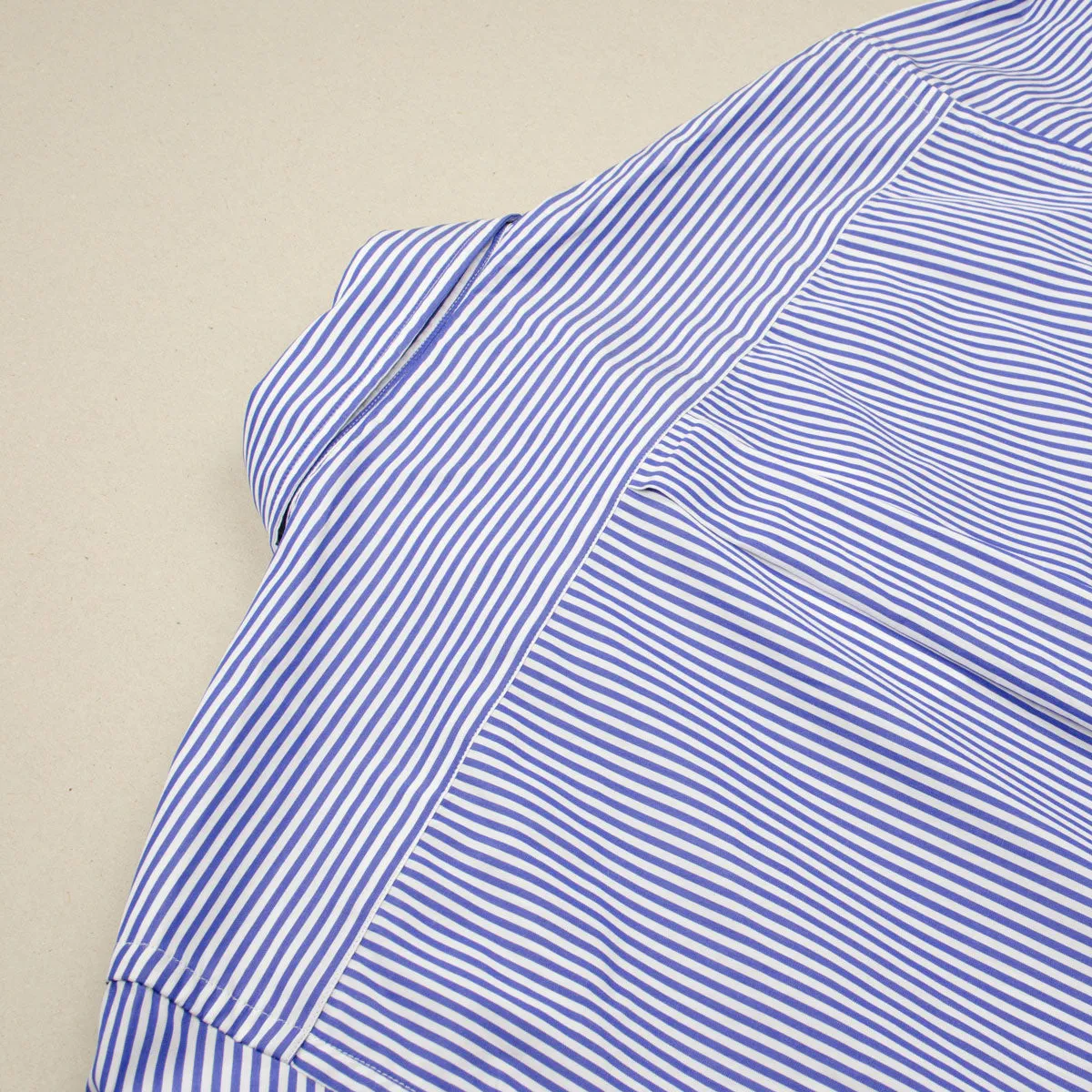 Norse Projects - Algot Poplin Shirt - Bengal Blue Stripe