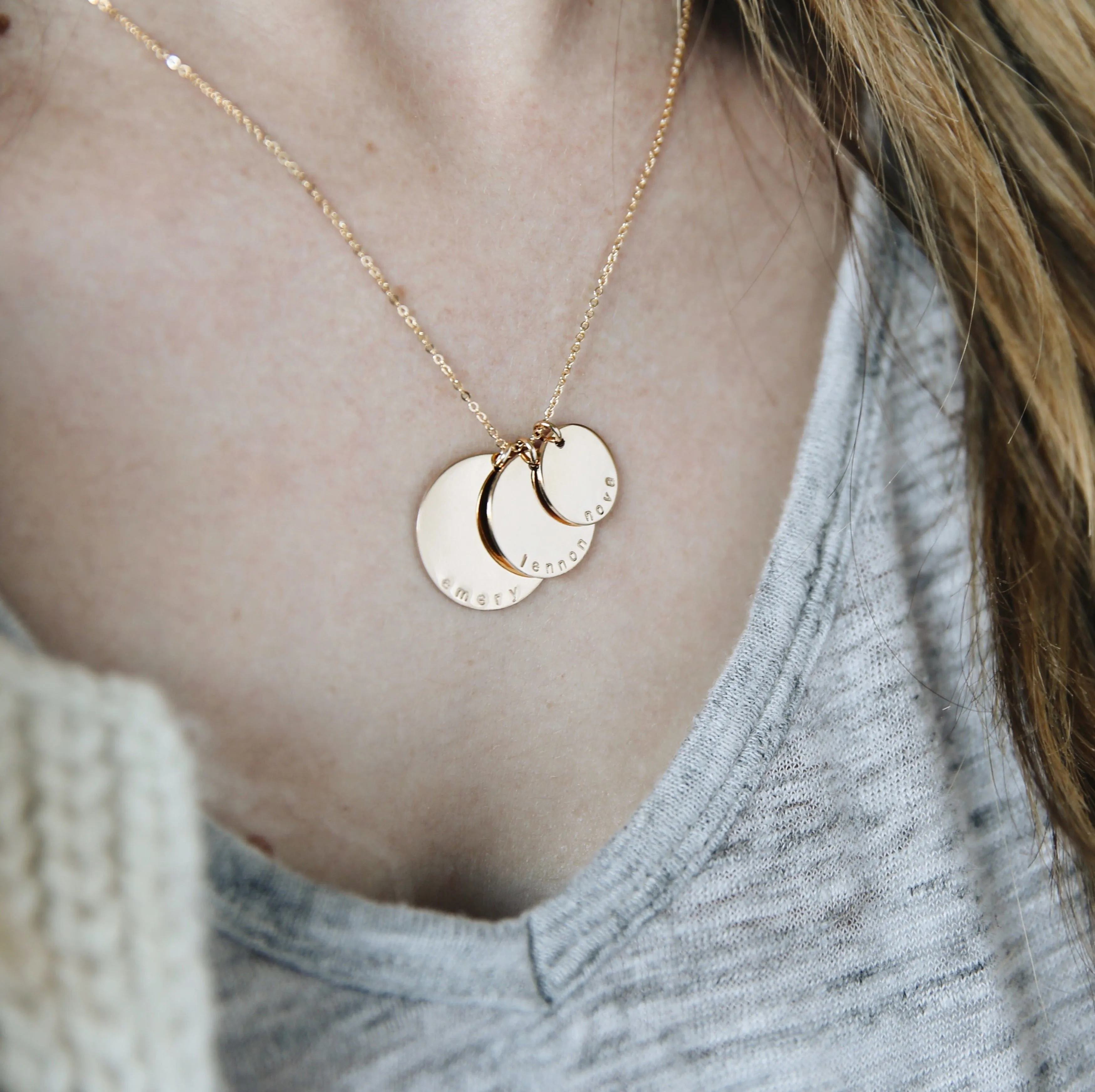 Nova Disc Necklace