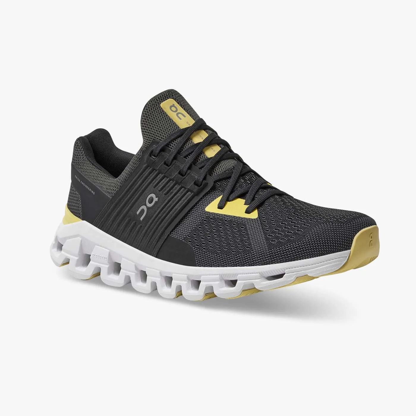 On Running Men's Cloudswift Shoes - Magnet / Citron