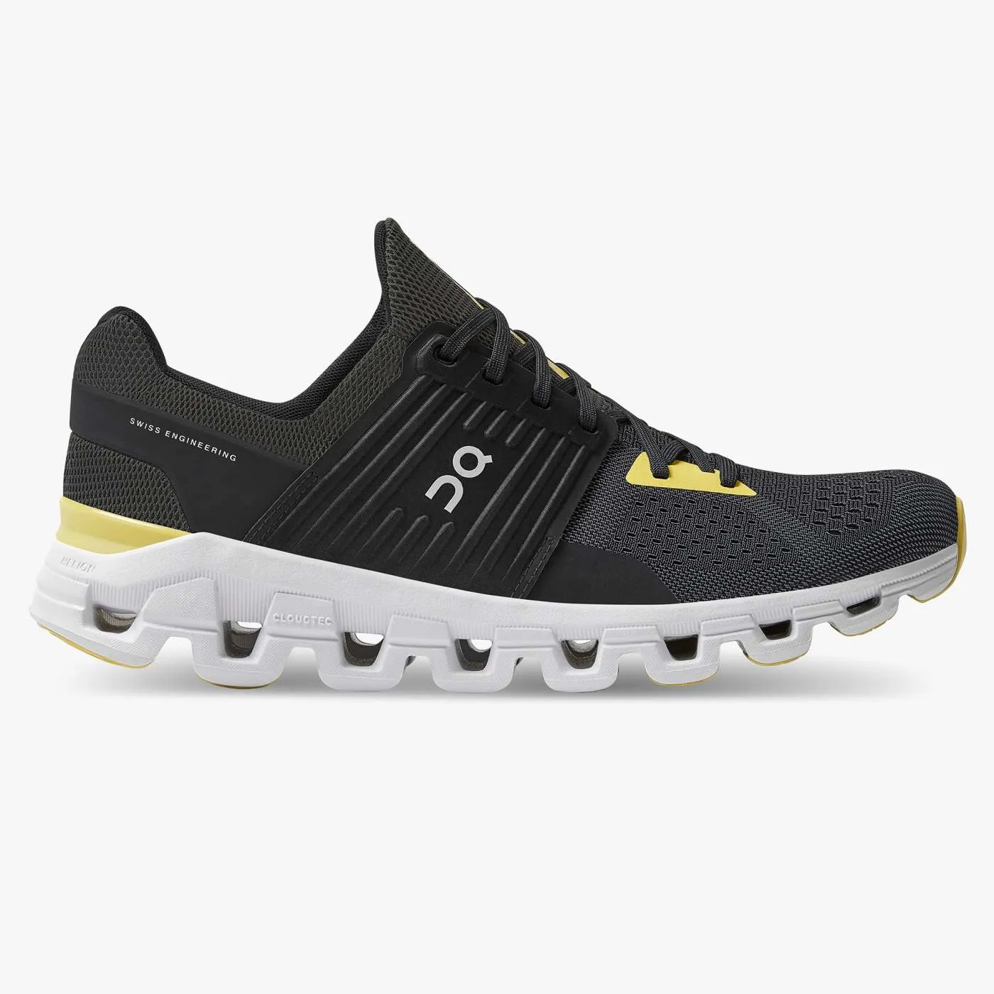 On Running Men's Cloudswift Shoes - Magnet / Citron