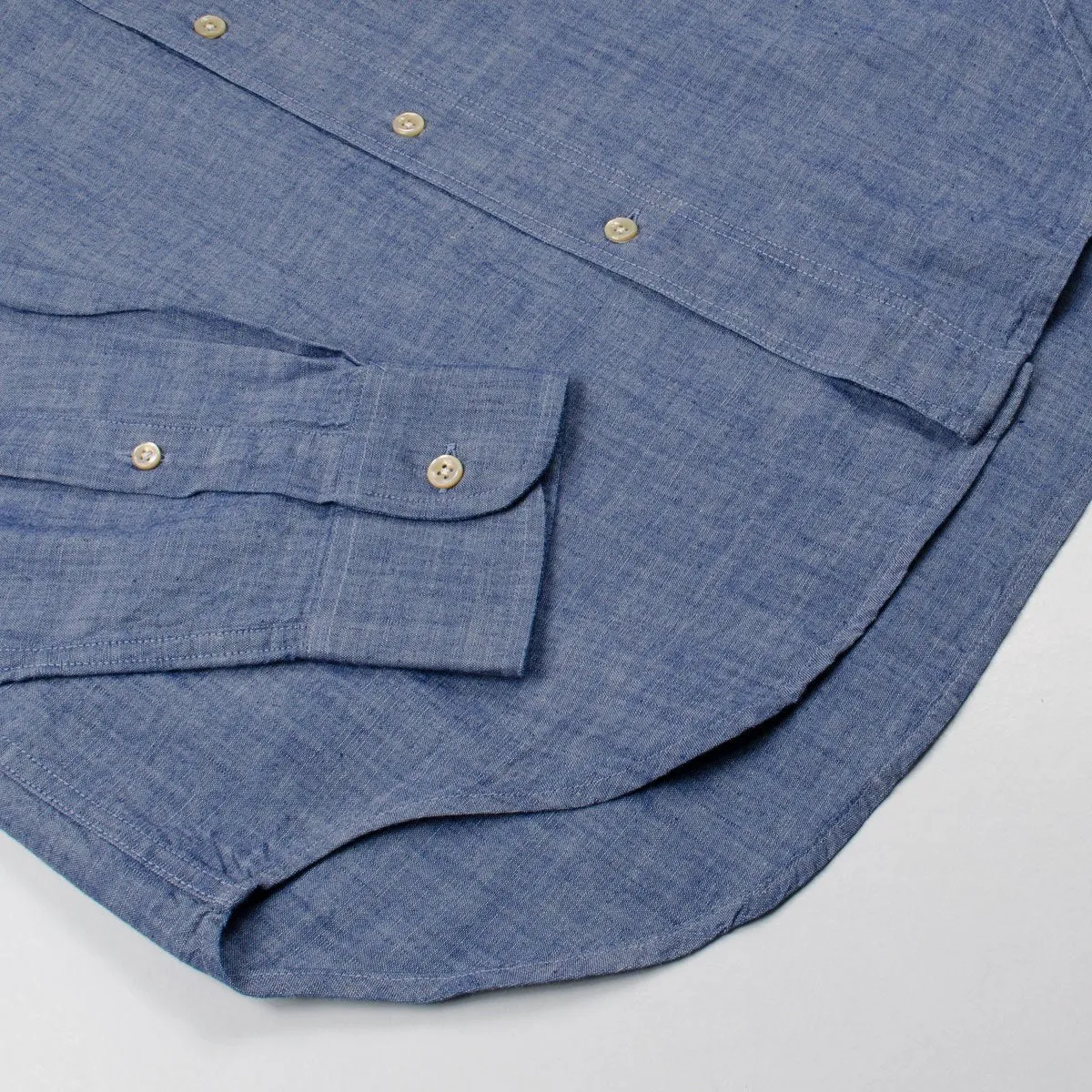 Our Legacy - Original BD Shirt - Blue Light Chambray